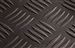 Ribbed rubber mats 1.40x10m black thickness 6mm