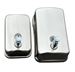 Stainless steel soap and gel dispenser 500 ml