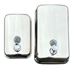 Stainless steel soap and gel dispenser 500 ml