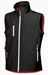 Upower climb sleeveless softshell work vest black