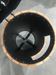 Outdoor trash wood and steel round 50 L lock