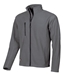 Warm gray work fleece jacket