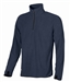 Blue work fleece sweater