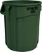 Rubbermaid round raw container 76L green
