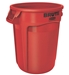 Rubbermaid Brute container round red 121 Litres