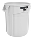 Rubbermaid Brute container round white 121 Litres