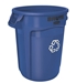 Container Rubbermaid Brute Round 121 Litres Blue