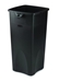 Rubbermaid container sorting selective black square 87 Litres