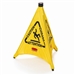 Panel slippery cone Rubbermaid umbrella