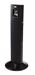 Outdoor ashtray black Rubbermaid Metropolitan station