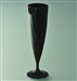 Disposable champagne flute 13 cl ebony