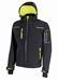 Upower space softshell work jacket black