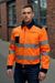 Orange gleam high visibility jacket