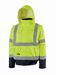 Crafty yellow waterproof hi-vis jacket