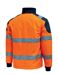 High visibility winter orange backer 3in1 parka