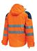 High visibility winter orange backer 3in1 parka