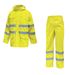 Yellow high visibility cover set