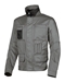 Gray work jacket shake