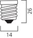E14 5 watt LED lamp BRC destroyer