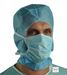 Kolmi surgical mask type IIR blue with straps, box of 50