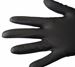 Disposable glove black nitrile powder-free per 100