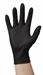 Disposable glove black nitrile powder-free per 100