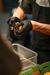 Disposable glove black nitrile powder-free per 100