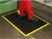 Ergonomic mats safety zone 60x90cm yellow