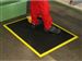 Ergonomic mats safety zone 90x120cm yellow