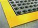 Ergonomic mats safety zone 90x120cm yellow