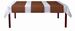 Tête a tête airlaid 24m chocolate pack of 4
