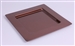 Square plastic chocolate underplate x 72