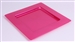 In disposable plate carree magenta prestige package 72