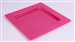 Magenta square plastic underplate x 72