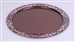 Round plastic chocolate underplate x 72