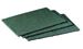 Green abrasive pad 158x120mm package of 270