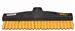 Industrial rubbing broom 30cm yellow