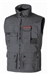 Gray work vest first