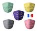 Washable Barral mask for children set of 5 assorted