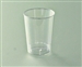 Jar mouthing crystal glass flared 6cl