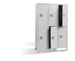 Cloakroom metal Multicase Quad 3 columns 2 spaces