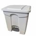 HACCP kitchen waste bin 30L white-pedal