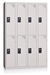 Cloakroom Multicase 2 superimposed boxes 4 columns width 300mm