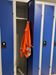 Cloakroom metal industry clean 3 columns