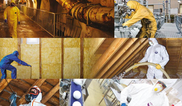 Disposable coveralls by profession and risks