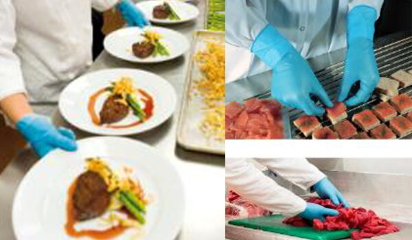 Food contact regulations for single-use disposable gloves