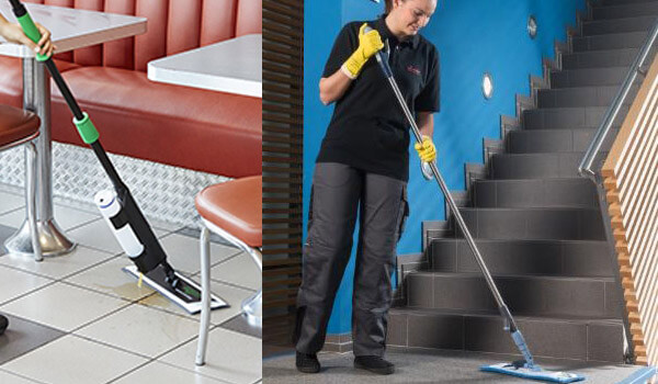 Professional flat mop