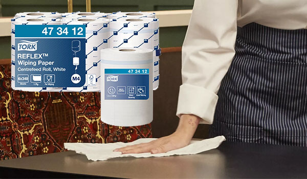 Tork Reflex hand towel reel